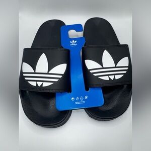 Adidas Originals Adilette Lite Black Sandal Slides Men’s Size 11 NWB